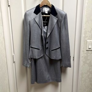 Vintage Christian Dior Suit size 4, excellent condition.